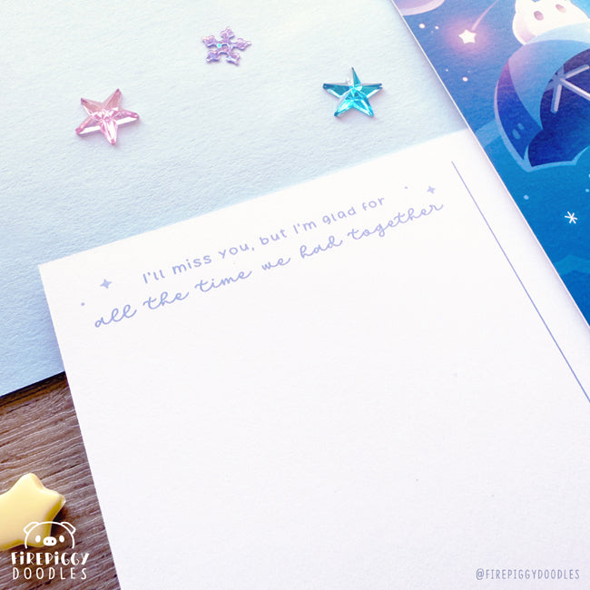 Meteor Shower Postcard