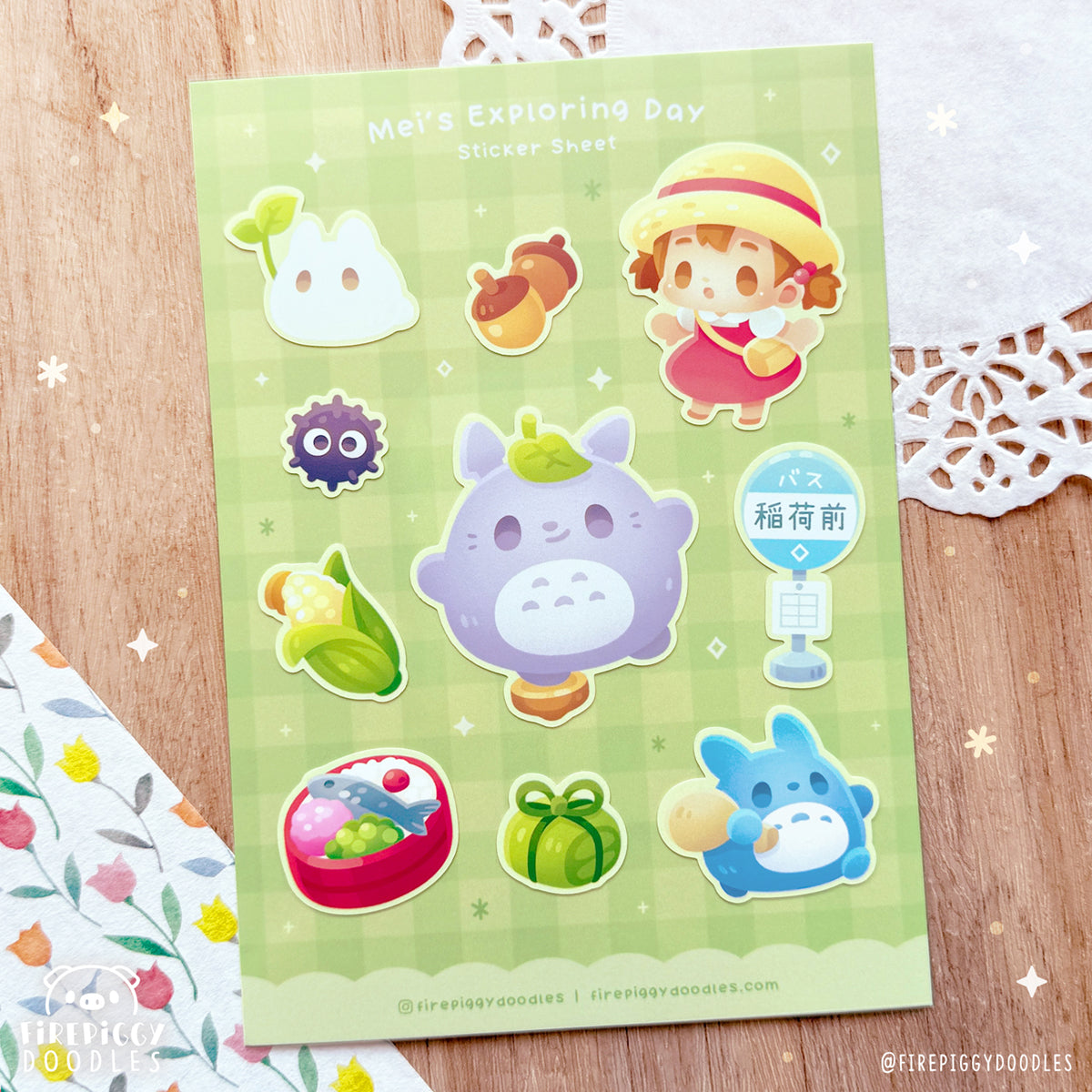 Mei's Exploring Day Sticker Sheet