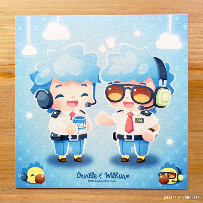ACNH Gijinka Art Print Set