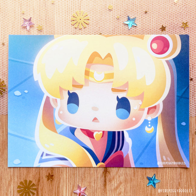 Moon Power Art Print