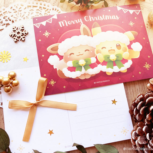 Santa's Little Helpers Postcard