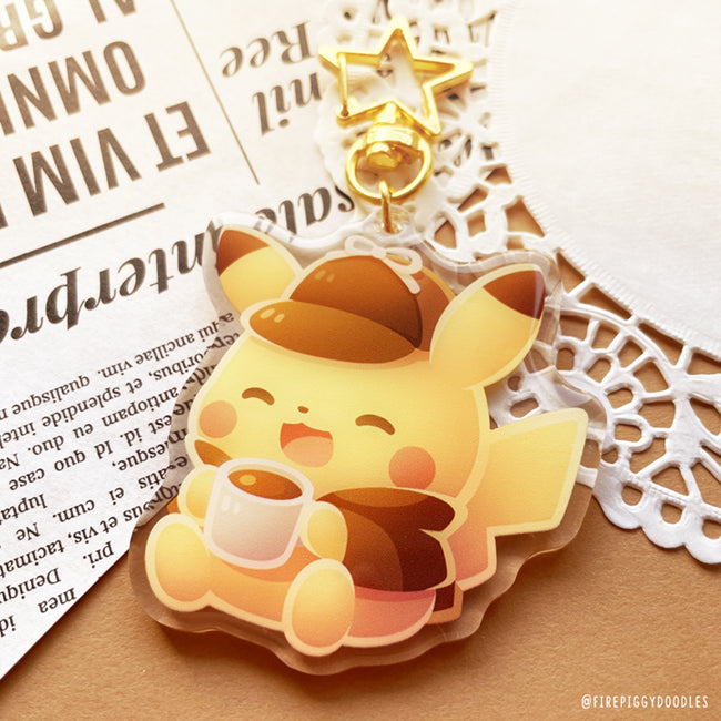 Detective Baby Acrylic Keychain