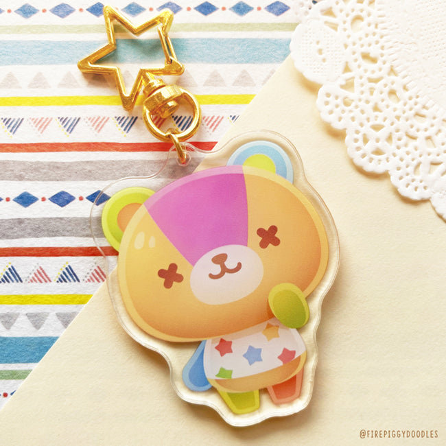 Stitches Acrylic Keychain
