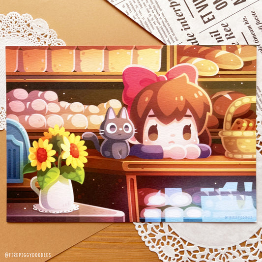 Days in Bakery A3 Poster