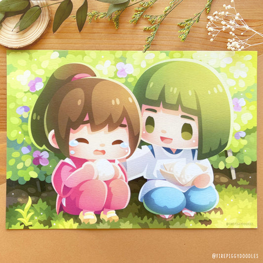 Onigiri Surprise A3 Poster