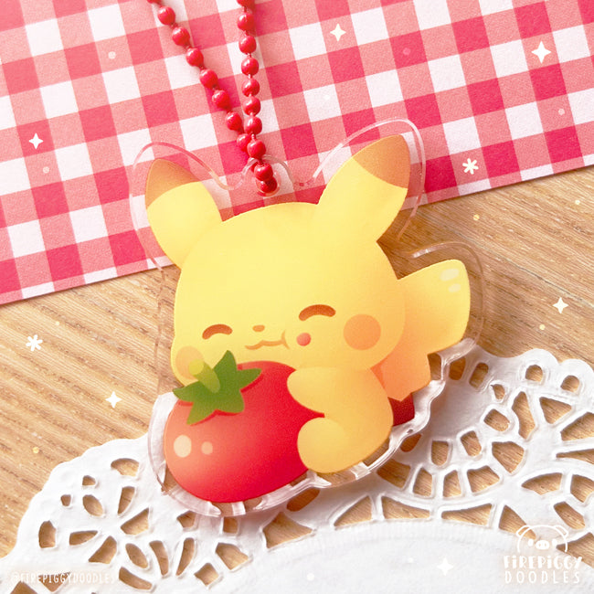 Tomato Lover Acrylic Keychain