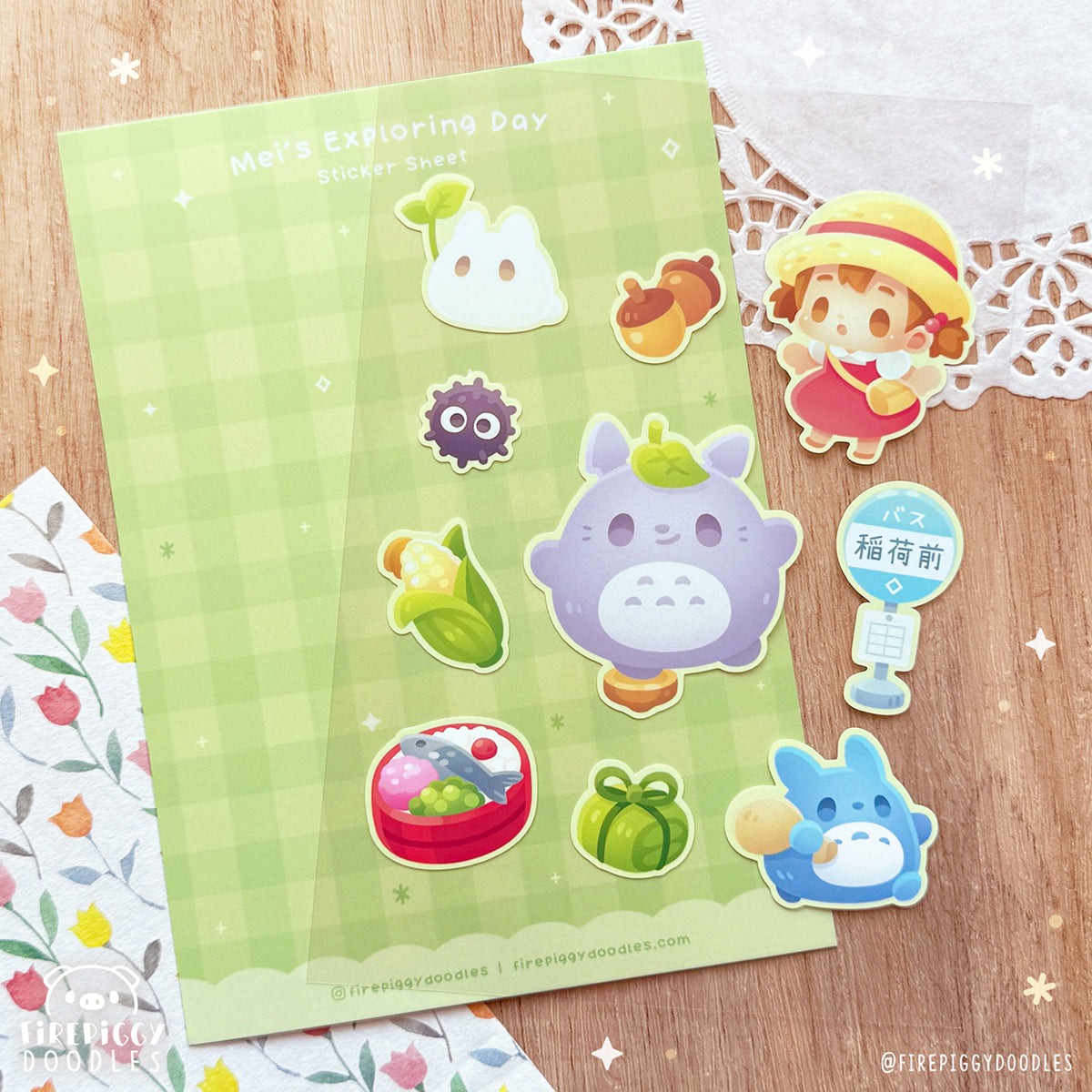 Mei's Exploring Day Sticker Sheet