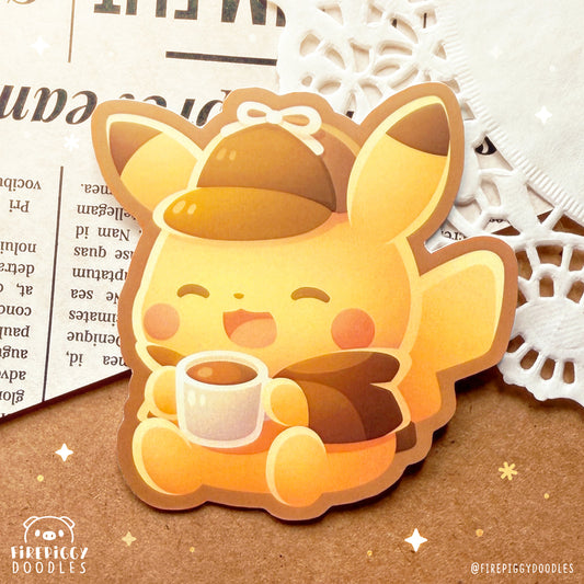 Detective Baby Vinyl Sticker