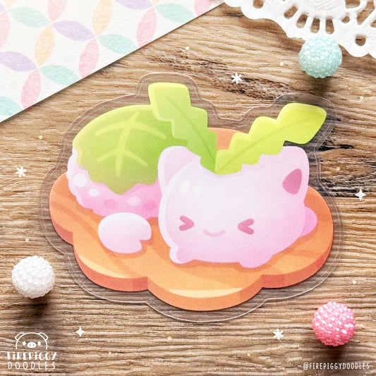 Sakura Mochi Transparent Sticker