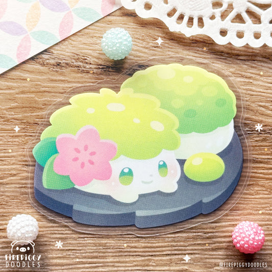 Zunda Mochi Transparent Sticker