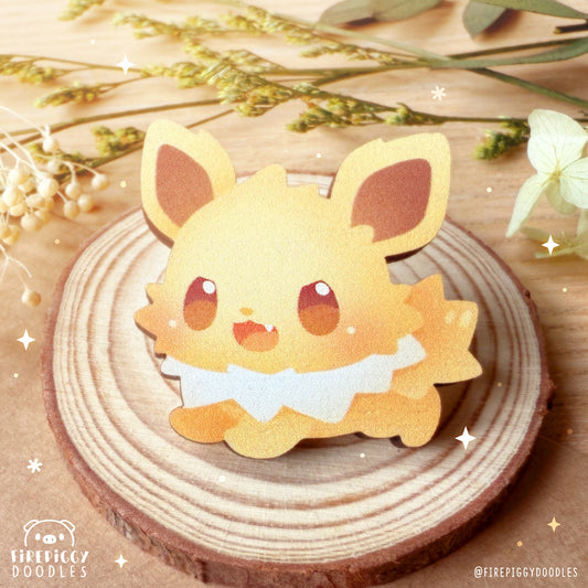 Electric Fluffy Baby Wooden Pin