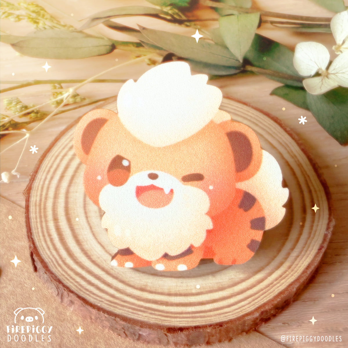 Loyal Baby Wooden Pin