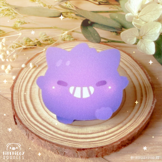 Mischievous Baby Wooden Pin