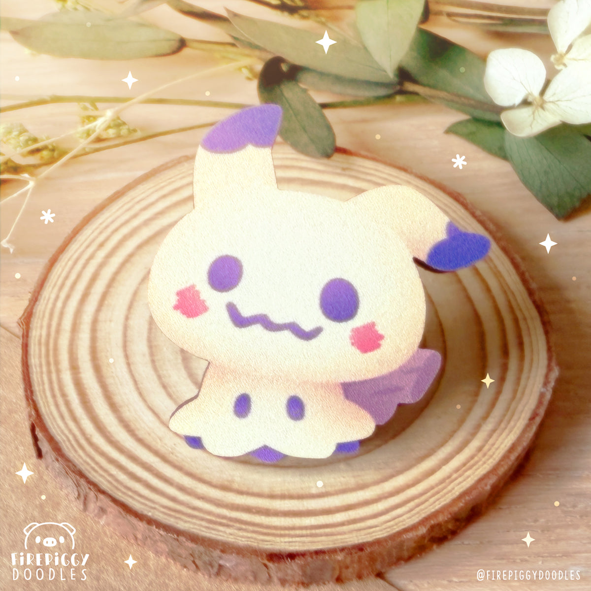 Mystic Baby Wooden Pin