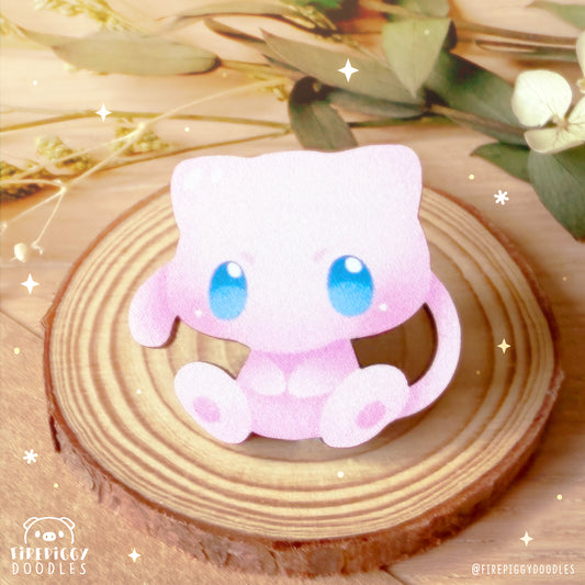 Whimsical Baby Wooden Pin