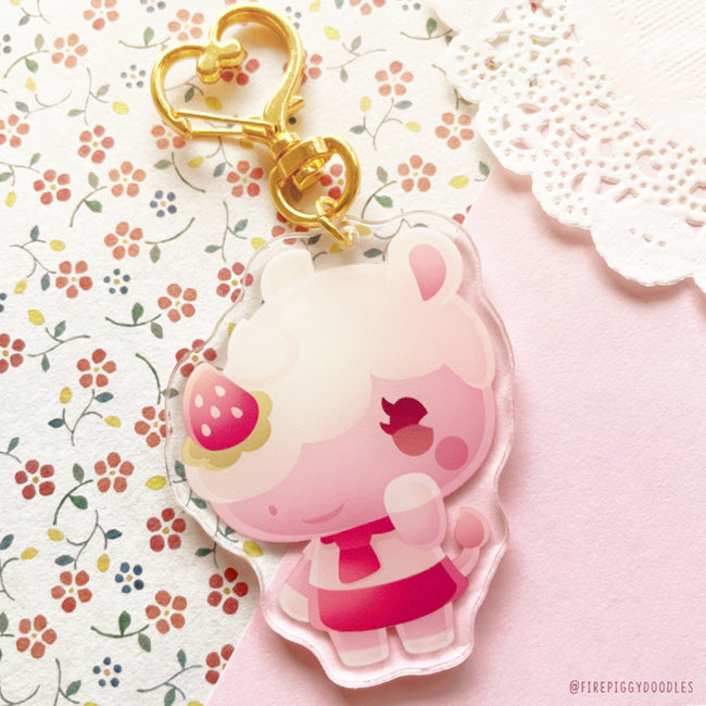 Merengue Acrylic Keychain