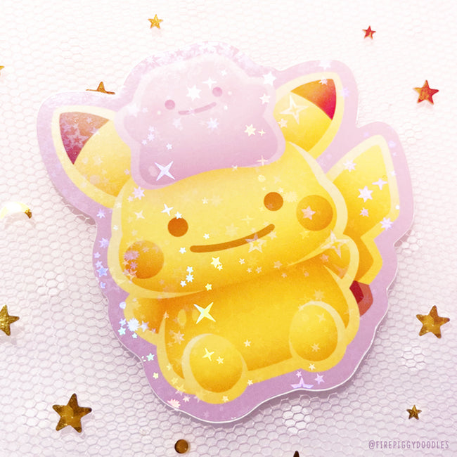 Transformed Babies Holographic Sticker