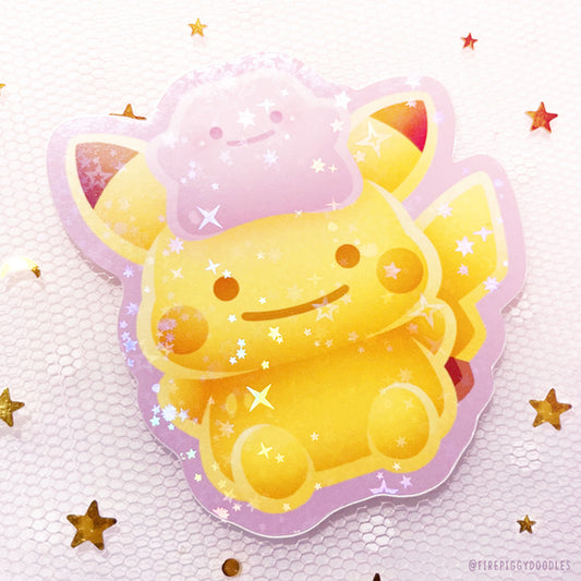Transformed Babies Holographic Sticker