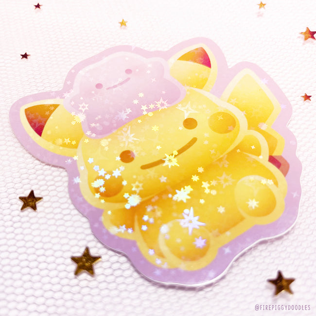 Transformed Babies Holographic Sticker